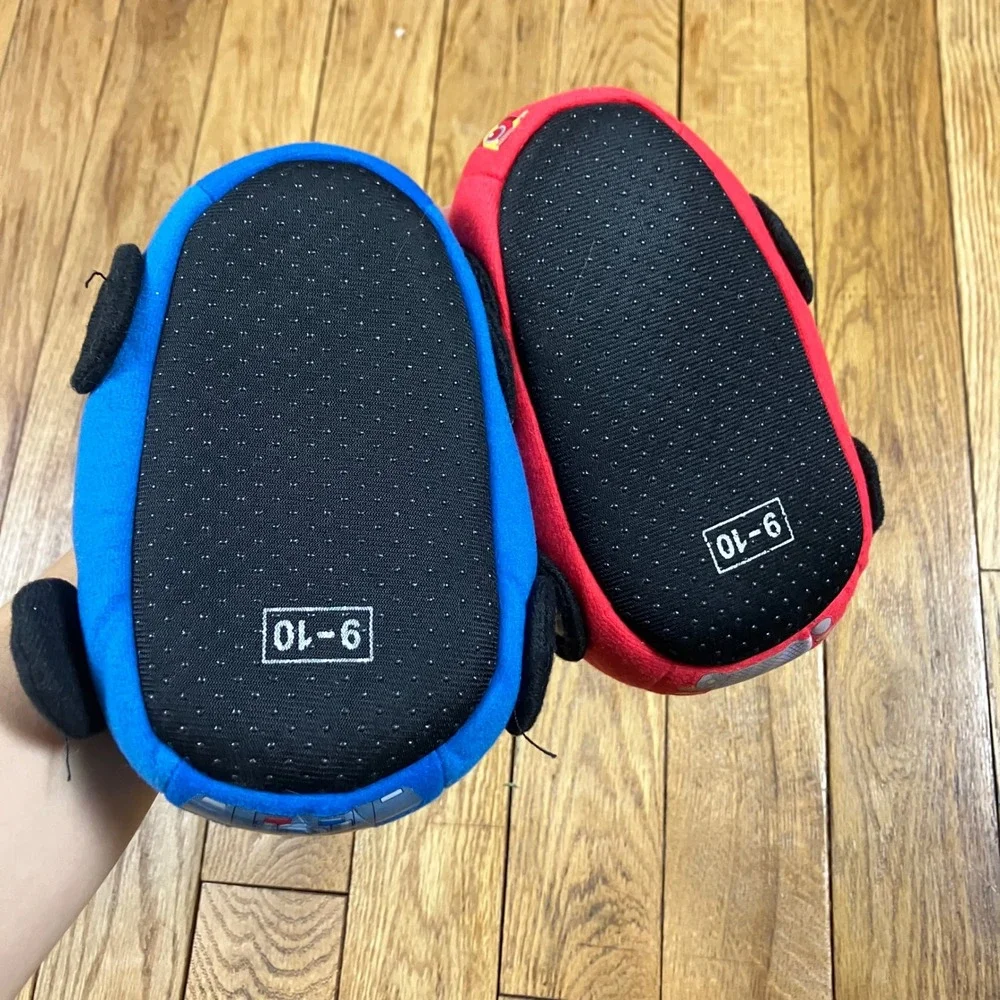 Kids Paw Patrol Marshall Chase Character‎ Slippers 9/10 Red Blue